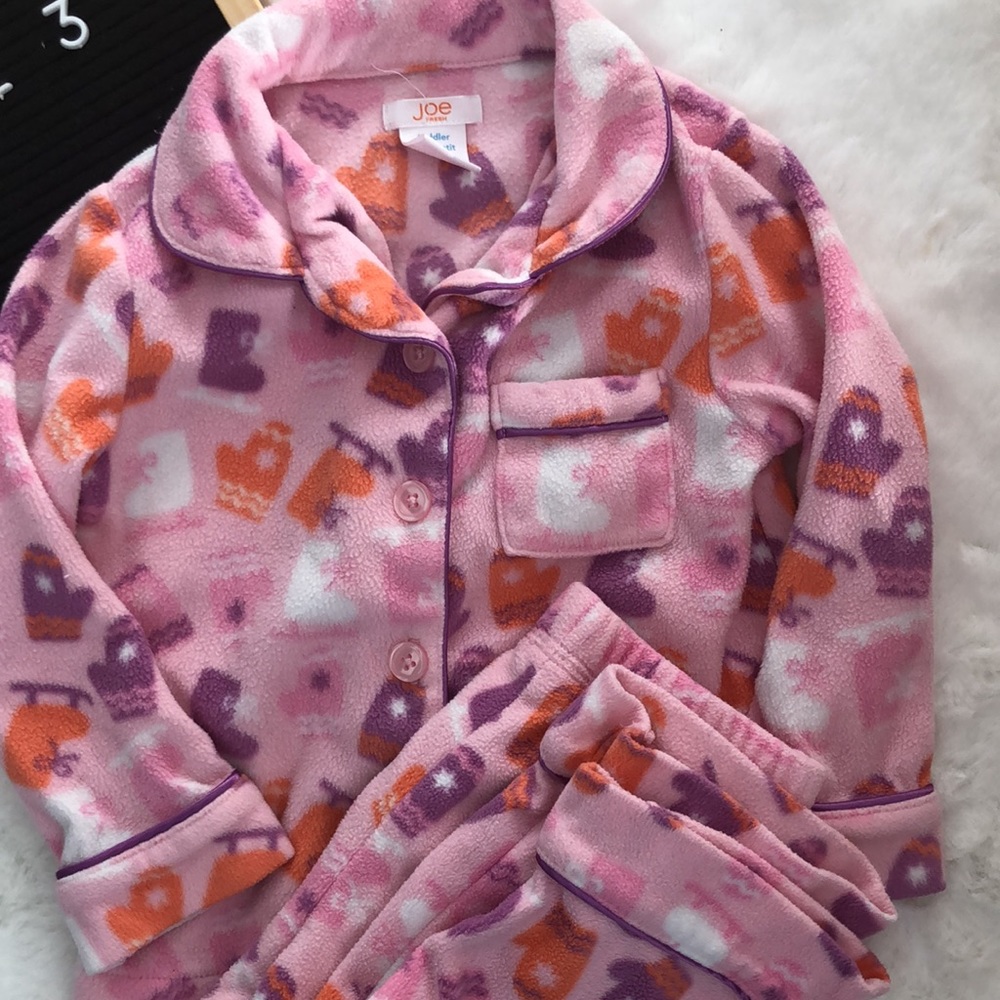Joe fresh girls pyjama set size 3 - Picture 2 of 2